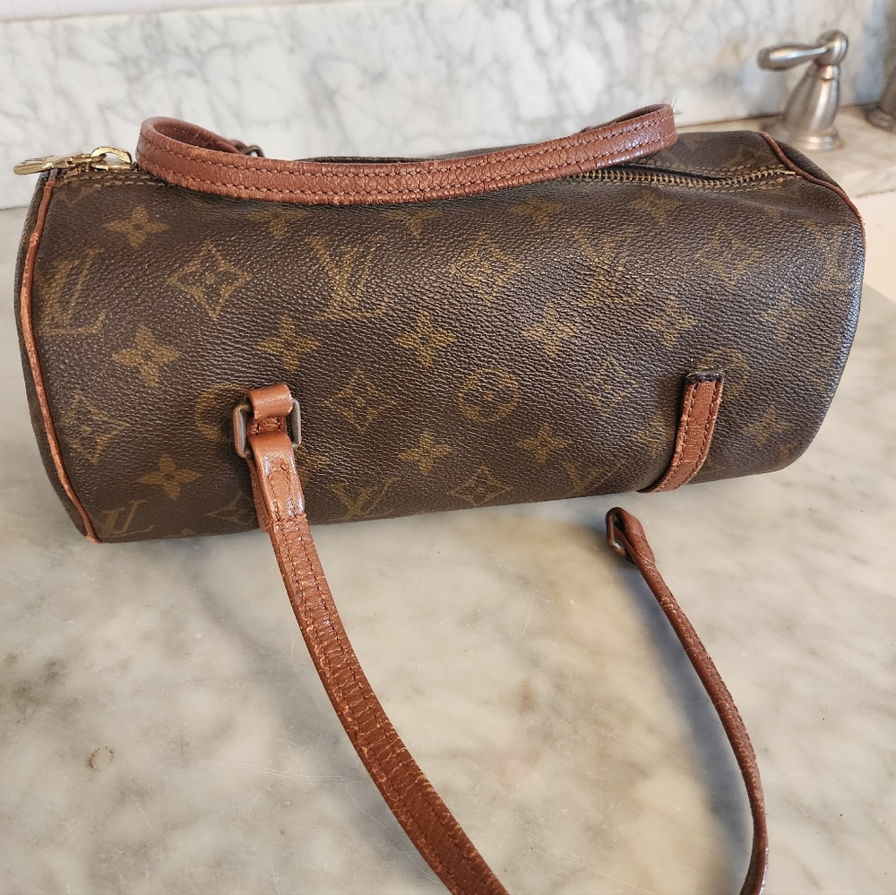 Louis Vuitton Monogram Brown Handbag Small